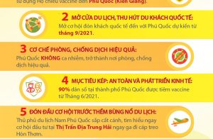 [infographic] Đề xuất thí điểm hộ chiếu Vaccine tại Phú Quốc