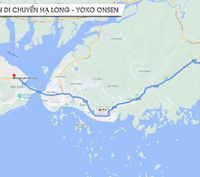 Hướng dẫn di chuyển tới Yoko Onsen Quang Hanh