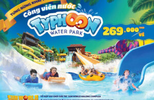 Khai trương công viên nước Typhoon Water Park