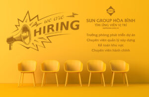 Sun Group Hòa Bình tuyển dụng