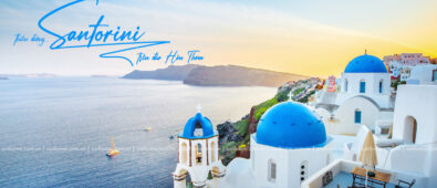 Phong cách thiết kế Santorini tại Shophouse Hòn Thơm