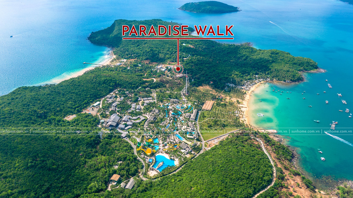 Flycam Paradise Walk