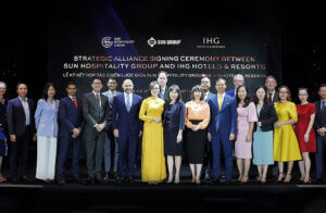 Sun Hospitality Group ký kết hợp tác chiến lược cùng đối tác IHG Hotels & Resorts