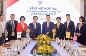 Tập đoàn Sun Group phối hợp cùng VFF phát triển bóng đá Việt Nam