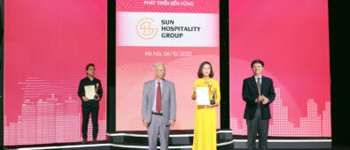 Sun Hospitality Group lần đầu tiên đạt cúp thương hiệu mạnh – phát triển bền vưỡng 2023
