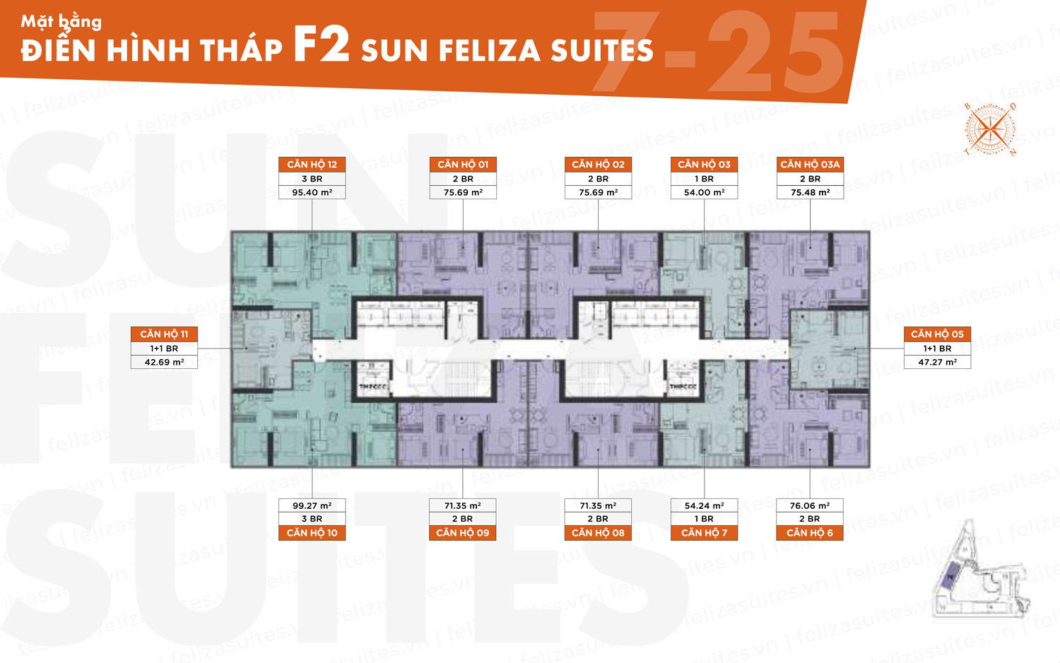 Thiết kế Sun Feliza Suites