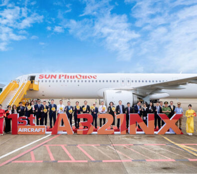 Sun PhuQuoc Airways sở hữu 10 tàu bay sau 3 tháng khai thác, khẳng định đà tăng trưởng ấn tượng Sun PhuQuoc Airways sở hữu 10 tàu bay sau 3 tháng khai thác, khẳng định đà tăng trưởng ấn tượng